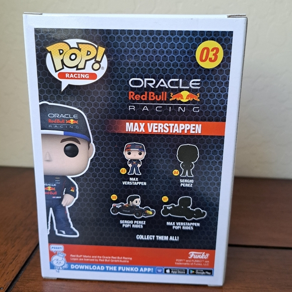 Funko Pop! Racing: Formula 1 - Max Verstappen F1 Collectible Figure Vinyl #03 - Picture 4 of 7